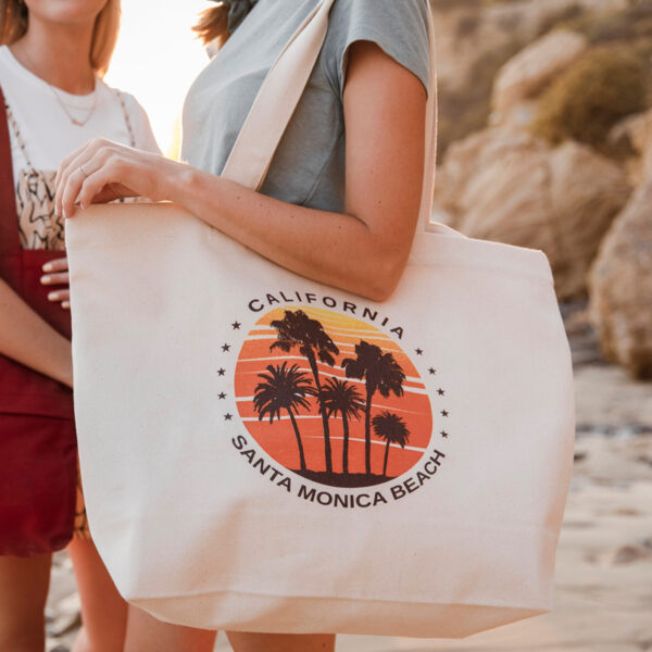 Shopper cotone soffietto - Image 2